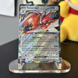 Holo Scizor ex -  111/162 Double Rare Temporal Forces Pokemon TCG - Picture 1 of 7