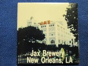 VINTAGE JAX BREWERY NEW ORLEANS,LA..MAGNET..2in x 2in... - Picture 1 of 4