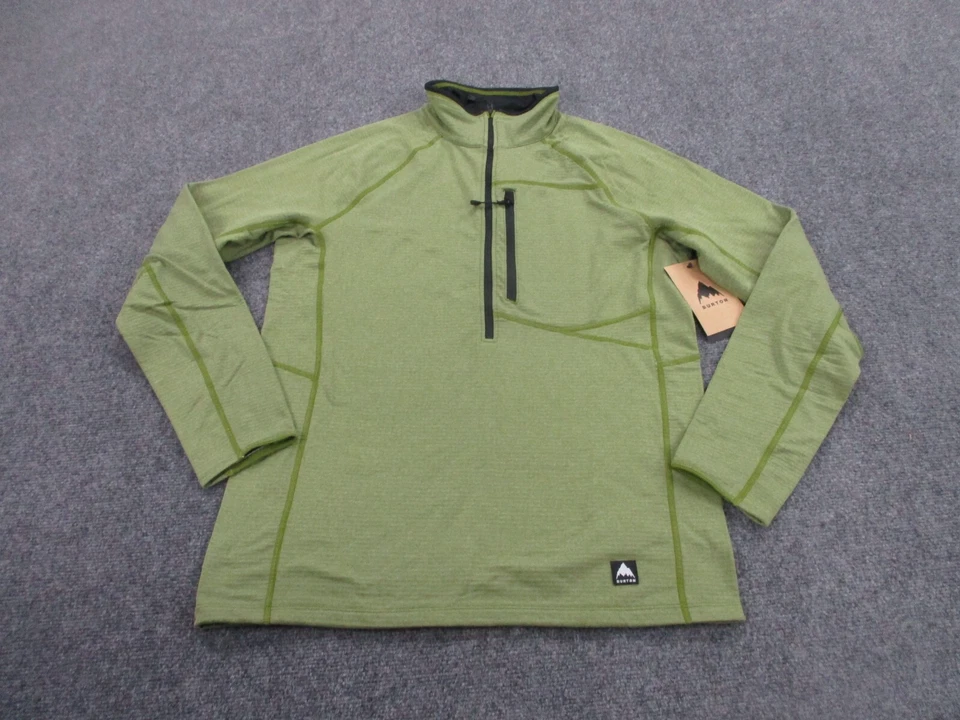 Chaqueta Burton Para Hombre S Verde Rendimiento Deporte Active Tech Pista Elastizada Adulto NUEVA Foto 1 de 4