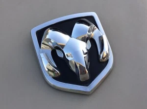 2009-2012 Dodge Ram 1500 2500 Grille Emblem Front Grill Logo Badge OEM * - Picture 1 of 9