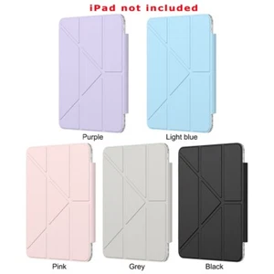 New Magnetic Skin-Feeling Fabric Foldable Leather Case f Apple iPad 5th Gen 9.7" - Picture 1 of 13