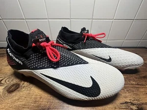 Nike Phantom Vision 2 Elite DF FG Men's Size 11 White Crimson Black CD4161-106 - Picture 1 of 6