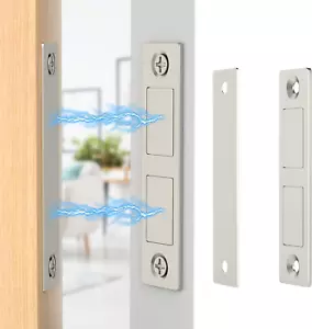 30 Lb Cabinet Door Magnets, 2 Pack Magnetic Drawer Catch Heavy Duty Kitchen Magn - Picture 1 of 12