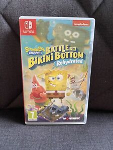 SpongeBob Battle For Bikini Bottom Rehydrated Nintendo Switch Game 