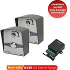 Universal Automatic Gate Wireless Button -Dual Entry And Exit Push Button Combo