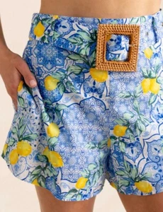 Pantalones Cortos Alden Adair James Talla S Limoncello $198 - Imagen 1 de 6