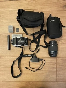 Samsung NX3000 Systemkamera inkl. Objektiv 16-50 & Objektiv 50-200mm - Bild 1 von 24
