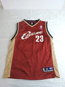 Official NBA Cleveland Cavs LEBRON JAMES Sleeveless Jersey - Youth Size M(10-12) - Picture 1 of 9