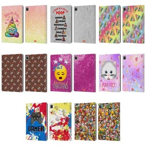 OFFICIAL emoji® TRENDY LEATHER BOOK WALLET CASE COVER FOR APPLE iPAD - Picture 1 of 14