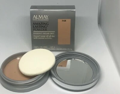 Almay Amazing Lasting Powder 100 % Oil & Fragrance Free 0.4 oz FAIR - Image 1 of 2