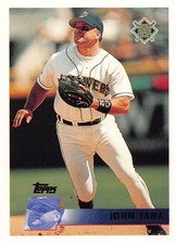 John Jaha 1996 Topps 317  Milwaukee Brewers