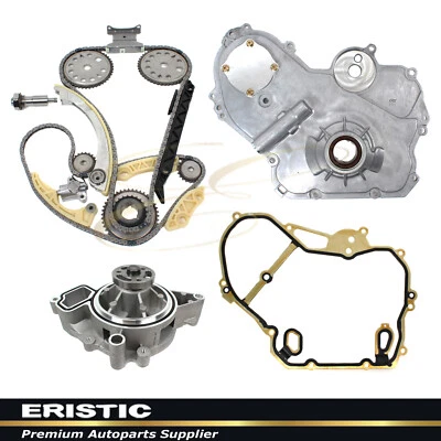 Cadena de distribución y cubierta con junta y bomba de aceite y agua01-04 SATURN L100 L200 L300 2,2 L Foto 1 de 4