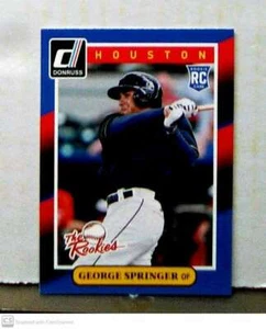 GEORGE SPRINGER 100CT LOT 2014 DONRUSS THE ROOKIES ASTROS 18 WS CHAMP WS MVP - Picture 1 of 1