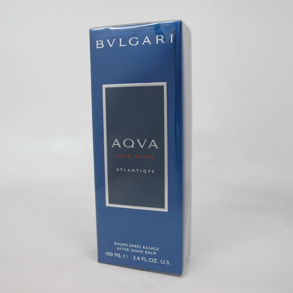 Bálsamo para después del afeitado AQVA ATLANTIQUE Pour Homme de Blvgari 100 ml/3,4 oz nuevo en caja Foto 1 de 1