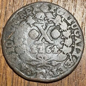 PIECE DE 10 REIS DU PORTUGAL 1764 (1128) - Bild 1 von 2