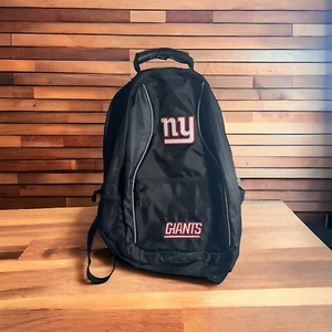 New York Giants Black Backpack with Team Logo Embroidered NFL - Picture 1 of 9