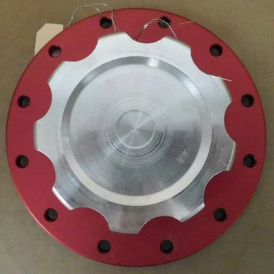 PRP Blem 7616 12 Bolt Fuel Cell Cap, Red/Silver Aluminum, O-Ring Seal - Image 1 of 2