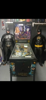 1989 Batman Pinball Machine By Data East. Beautiful!!! - Image 1 of 4