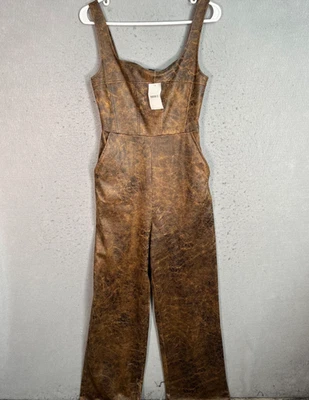 Mono Forever 21 Imitación Cuero Marrón Mujer Talla Pequeña ¡NUEVO! Foto 1 de 4