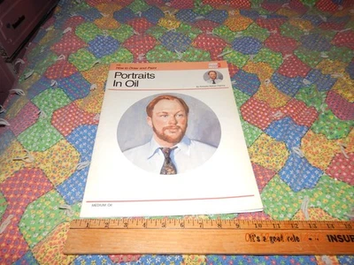 Libro de instrucciones de arte Walter Foster #238 retratos en óleo 1992 Foto 1 de 3
