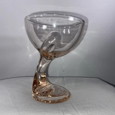 Cuenco Postre Cóctel Rosa Vidrio Bormioli Rocco "Jerba" Hecho en Italia Repuesto Foto 1 de 4