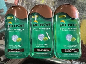 BILBOA SET 3 PZ DOCCIABRONZE IDRATANTE MENTA GLACIALE CORPO E CAPELLI 250ml - Foto 1 di 3