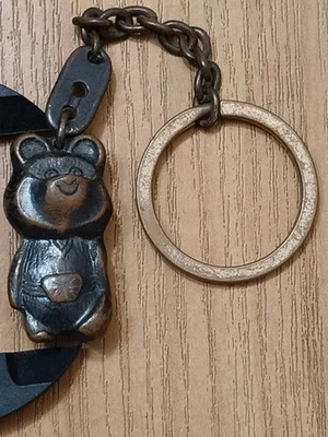 Советский винтажный брелок "Миша" Олимпийский СССР - Image 1 of 4