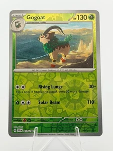 Pokemon Scarlet & Violet Base Reverse Holo Common NM Gogoat 012/198 - Bild 1 von 2