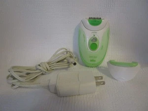 Depiladora Braun Silk-épil Xelle 5395 con cable - verde menta funciona se ilumina cuando está encendida - Imagen 1 de 6
