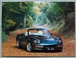 AC & AUTOKRAFT AC ACE CHRISTMAS & NEW YEAR Greetings Card c1995 - Picture 1 of 2