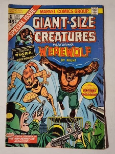 Giant Size Creatures #1 1974 Marvel Comics 1. Auftritt von Tigra ehemals Katze - Bild 1 von 2