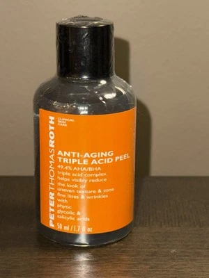 Peter Thomas Roth Triple Acid Peel 1.7 oz Anti-Aging New Sealed - Image 1 of 4