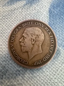 Moneta grande da un penny 1928 Gran Bretagna Georgivs V - Foto 1 di 2