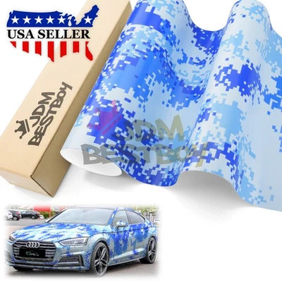 Camuflaje Digital CAMO Digital Ejército Vinilo Adhesivo Envoltura Calcomanía Liberación de Aire Foto 1 de 4