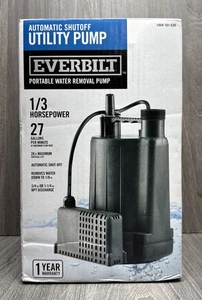 Everbilt HPEBAU33 1/3 HP Bomba Utilitaria Portátil Bomba de Extracción de Agua (NUEVO) - Imagen 1 de 2