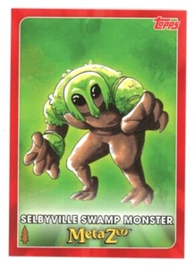2022 Topps MetaZoo Wilderness Selbyville Swamp Monster #52 Bronze! - Picture 1 of 2