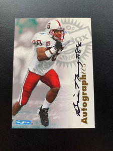 Brian Manning Signed 1997 Skybox Premium Autographics Miami Dolphins