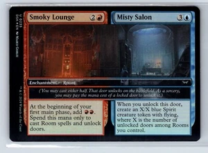 FOIL Smoky Lounge // Misty Salon Duskmourn – MTG Magic the Gathering Card - Picture 1 of 2