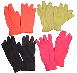 Girl's Old Navy Neon Yellow, Proton Pink, Orange, Gray Gloves Sizes S, M - Picture 1 of 1