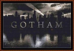 GOTHAM cross stitch pattern (punto cruz) {TV} - Photo 1/5