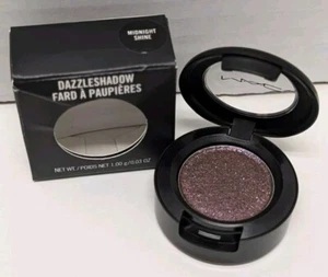 MAC Dazzleshadow MIDNIGHT SHINE Purple Shimmer • 1g/.03oz Full Size • NEW IN BOX - Picture 1 of 6