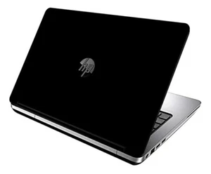 BLACK Vinyl Lid Skin Cover Decal fits HP Probook 640 G1 Laptop - Picture 1 of 1