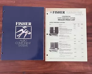 Fisher Audio Component Systems Catalog & 1977 Fisher Dealer Price List - Picture 1 of 5