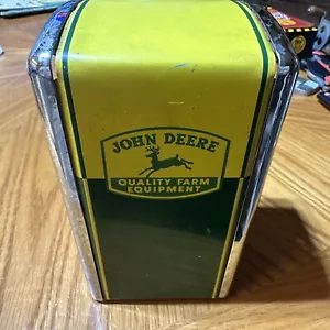 JOHN DEERE NAPKIN HOLDER 7.25” TALL - Picture 1 of 6