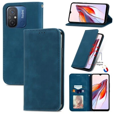 Magnetic Leather Wallet Phone Case For Blackview Oukitel Sharp Doogee T Mobile - Image 1 of 4