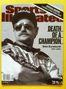 NEWSSTAND 2001 DALE EARNHARDT DEATH OF A CHAMPION 2/26 Sports Illustrated - Picture 1 of 2