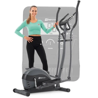 HOP-SPORT Crosstrainer für Zuhause Cardio Fitness Ellipsentrainer Heimtrainer Stepper