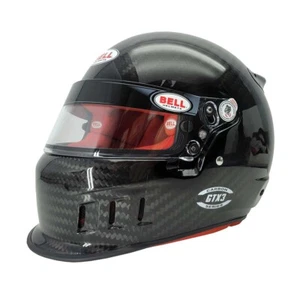 Bell GTX3 Carbon Fiber Racing Helmet SA2020 Size 7-3/8 59+ SPECIAL RED INTERIOR - Picture 1 of 5