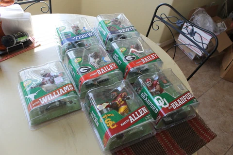 NCAA FOOTBALL MCFARLANE: BAILEY, WILLIAMS, TEBOW, MANNING, ALLEN & NEWTON++ Cover