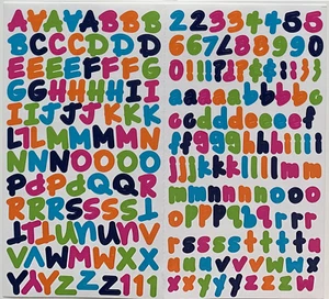 Pegatinas de letras y números Sanylion -26014 raras* - Imagen 1 de 1